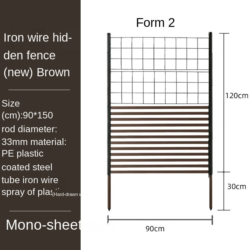 Outdoor Free Style Garden Fence Garden Plus