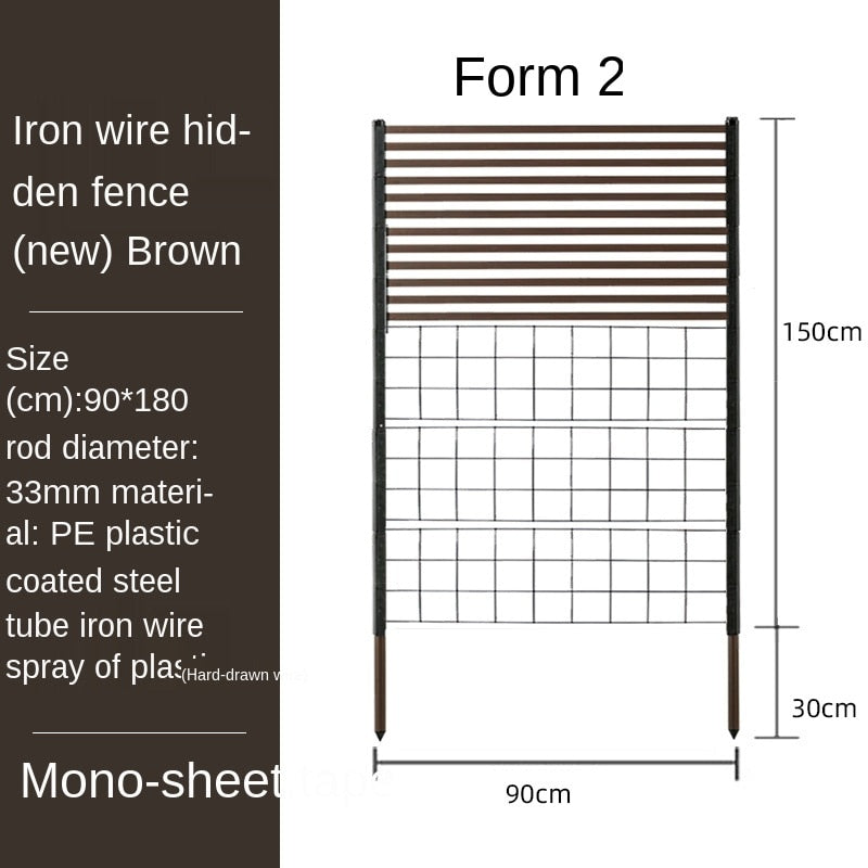 Outdoor Free Style Garden Fence Garden Plus