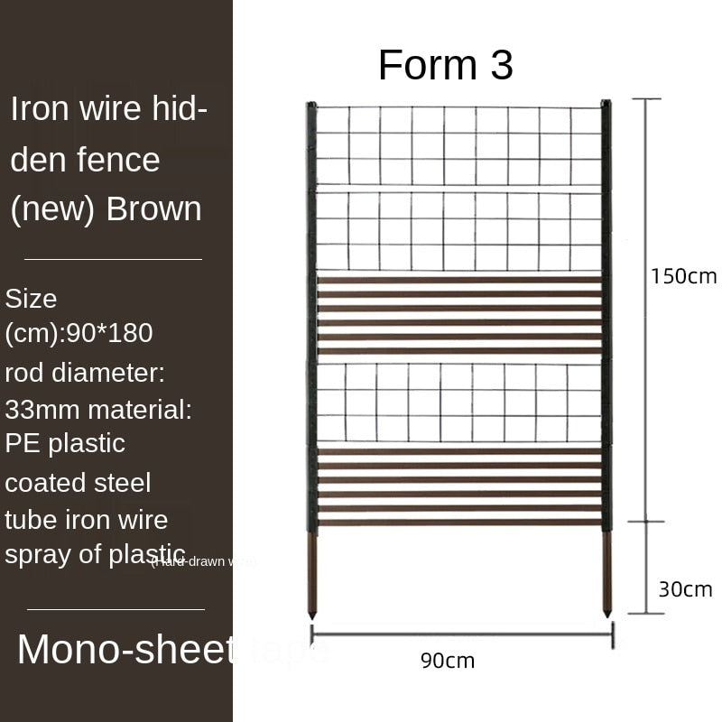 Outdoor Free Style Garden Fence Garden Plus