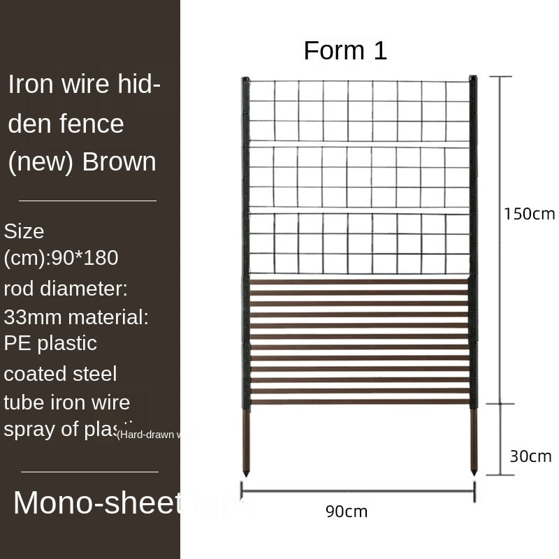 Outdoor Free Style Garden Fence Garden Plus