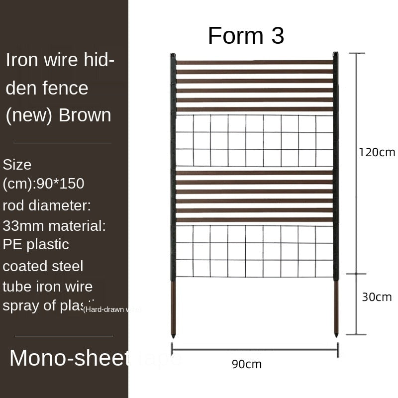 Outdoor Free Style Garden Fence Garden Plus