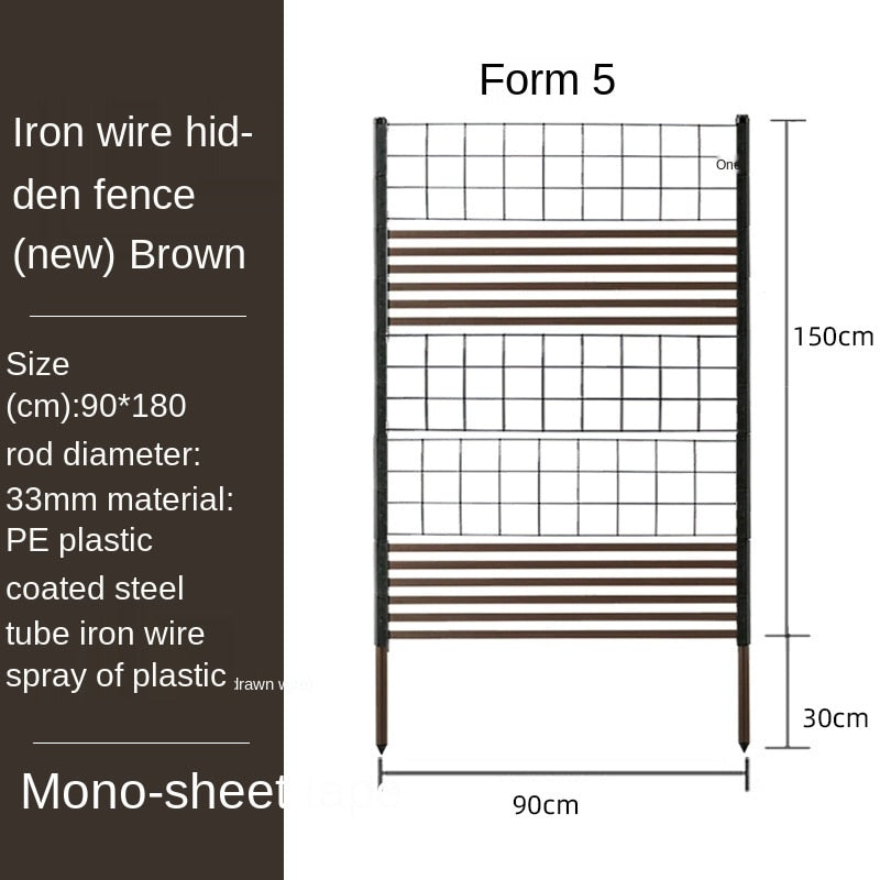 Outdoor Free Style Garden Fence Garden Plus