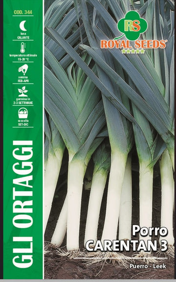 Leek- Royal Seed RYMO107/1 - COD.344 Garden Plus