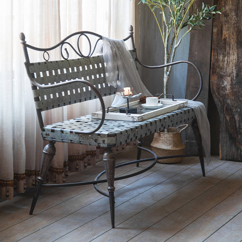 Villa Vintage Garden Iron Armchair Garden Plus