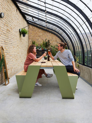 One-Piece Bench Combination Garden Plus
