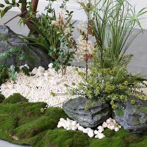 Large Artificial Green Plant Landscape Decoration Set Piece Garden Plus