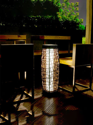 Solar Rattan Lawn Lamp Garden Plus