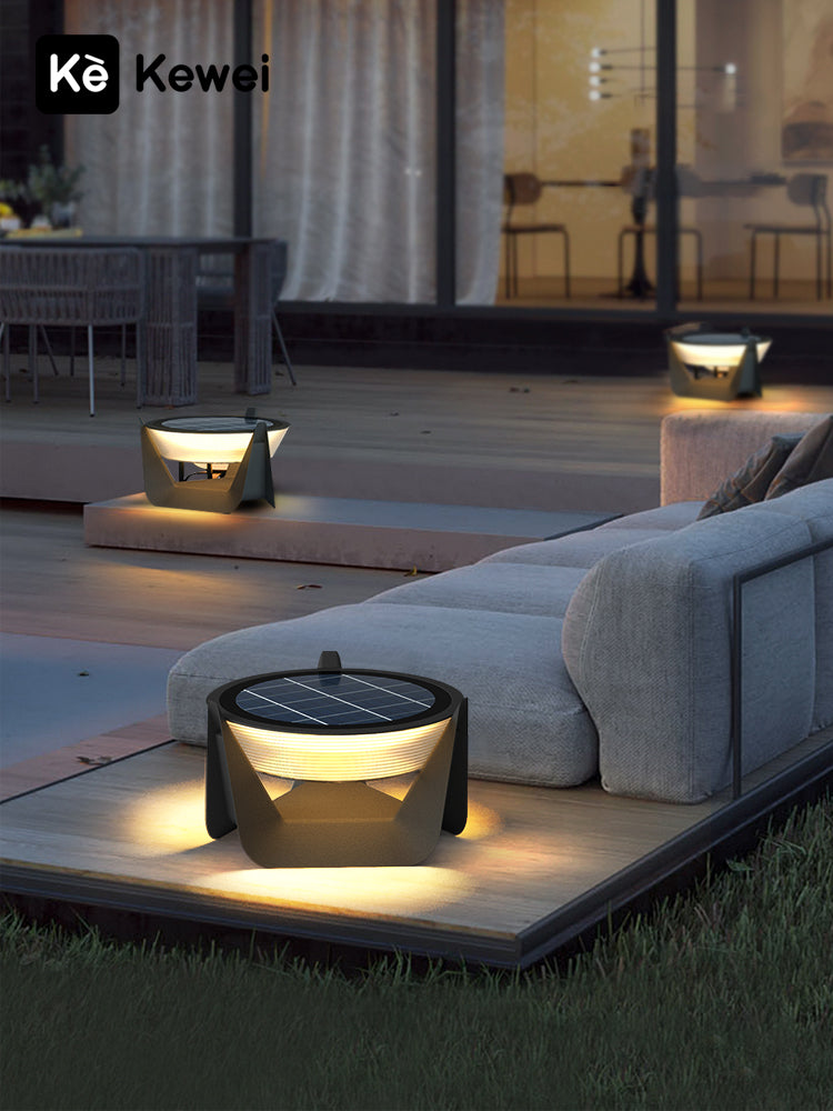 Kewei Solar Pillar Lamp KE-3008 Garden Plus