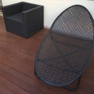 Rattan Lying Bed Garden Plus