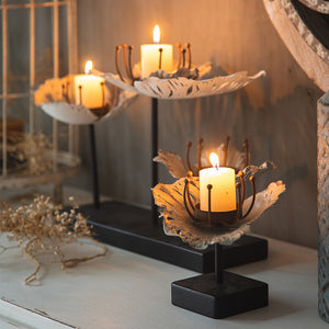Retro Home living Candlestick stand Garden Plus