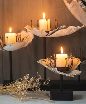 Retro Home living Candlestick stand Garden Plus