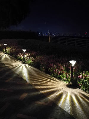 Solar Garden Post Lamp Garden Plus