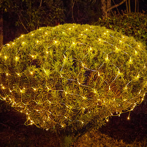 Solar Curtain Waterfall Decorative Lights Garden Plus