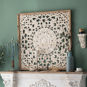 Hollow French Carving Hanging Wall decoration panel Garden Plus