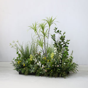 Simulation Dragon Blood, Sago Cycas , Dracaena Marginata Plant Decoration Pieces Garden Plus