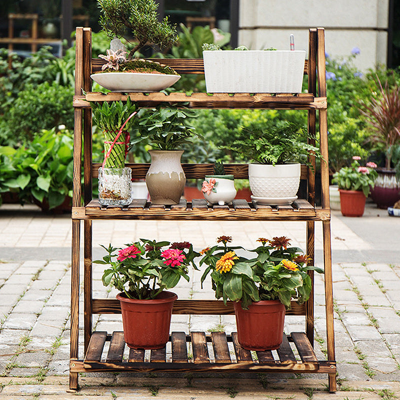 Wooden Flower Display Stand