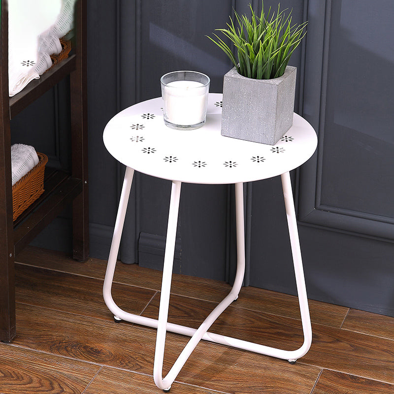 Round Corner Coffee Table Garden Plus