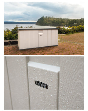 Lifetime Villa Garden Storage Box Garden Plus