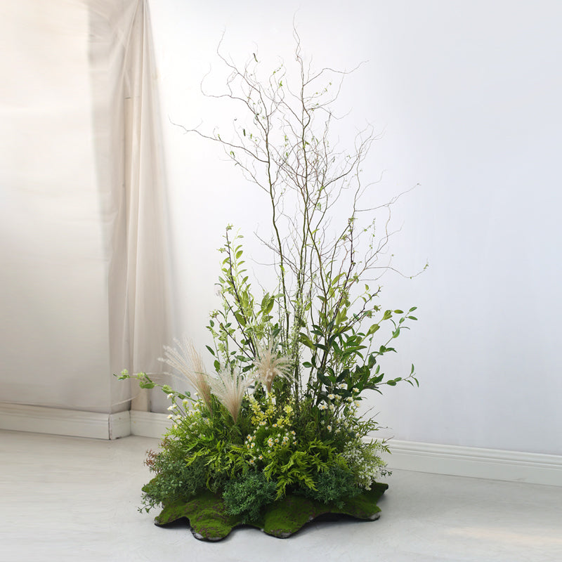 Large Mori Style Plant Landscape Decoration Floral Piece Garden Plus