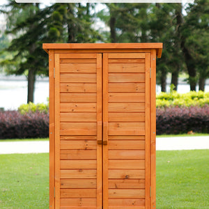 Outdoor wooden storage Garden Plus