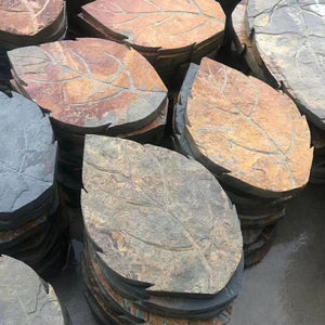 Leaves Non-Slip Stepping Stone Garden Plus