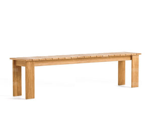 Antiseptic Wood Long Table and Chair Garden Plus