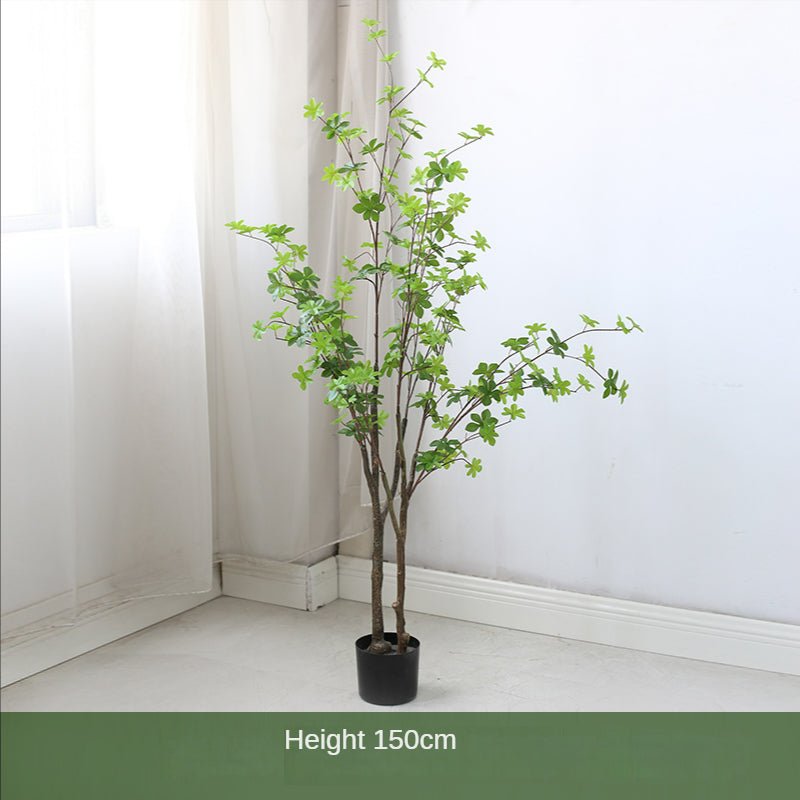 Artificial Bell Tree Drunk Wood Decoration Pieces Garden Plus