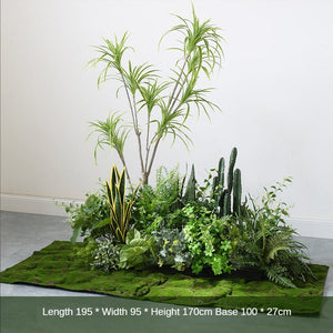 Artificial Cactus Bonsai Landscape Set Plant Decoration Pieces Garden Plus