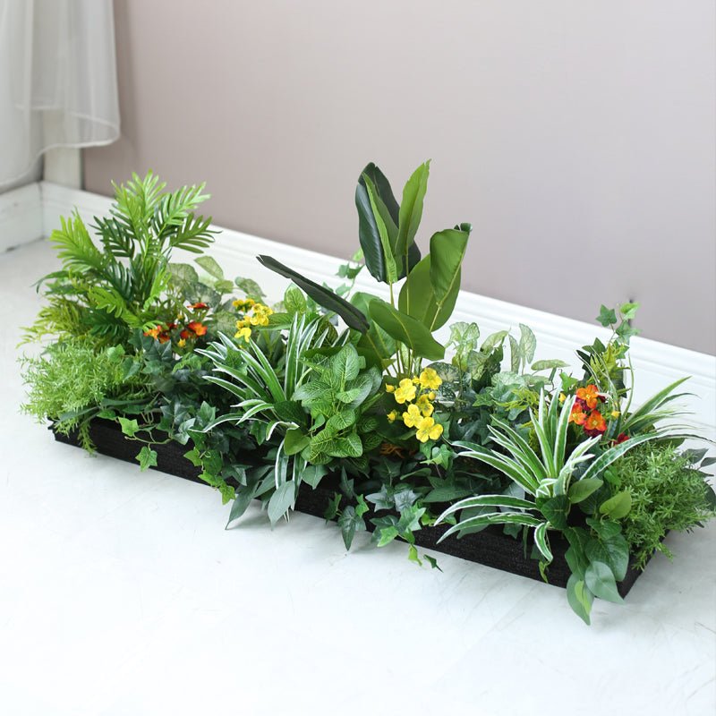 Artificial Green Partition Fence Planter Piece Garden Plus