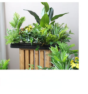Artificial Green Partition Fence Planter Piece Garden Plus