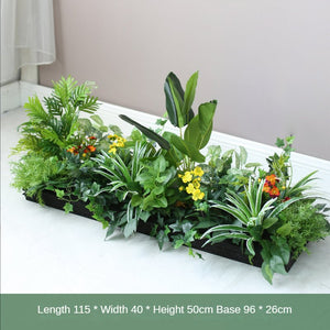 Artificial Green Partition Fence Planter Piece Garden Plus