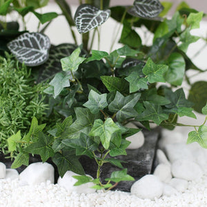 Artificial Indoor Landscape Gardening Palm Potted Plants PIece Garden Plus