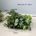 Artificial Outdoor Flower Box Partition Greenery Combination Decoration Pieces Garden Plus