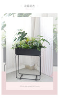 Artificial Outdoor Flower Box Partition Greenery Combination Decoration Pieces Garden Plus