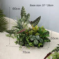 Artificial Outdoor Flower Box Partition Greenery Combination Decoration Pieces Garden Plus
