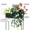 Artificial Outdoor Flower Box Partition Greenery Combination Decoration Pieces Garden Plus