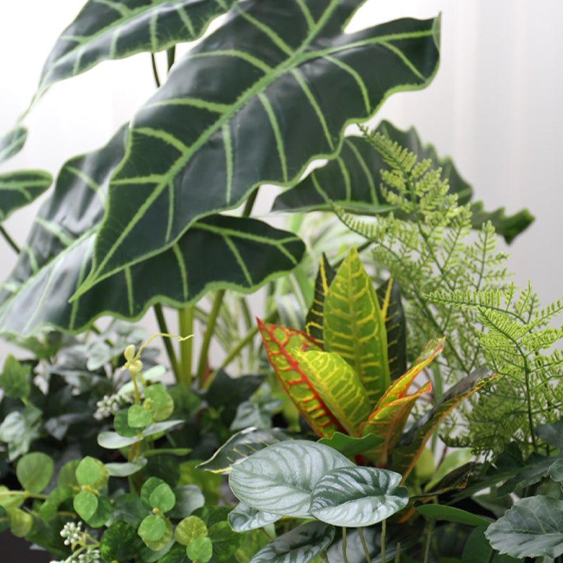 Artificial Outdoor Flower Box Partition Greenery Combination Decoration Pieces Garden Plus