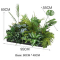 Artificial Outdoor Flower Box Partition Greenery Combination Decoration Pieces Garden Plus