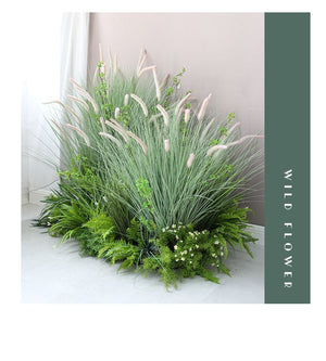 Artificial Outdoor Landscape Wild Flower Pieces Garden Plus