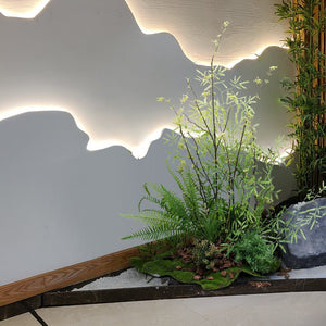 Artificial Pool Bionic Flowers and Plants Decoration Pieces Garden Plus