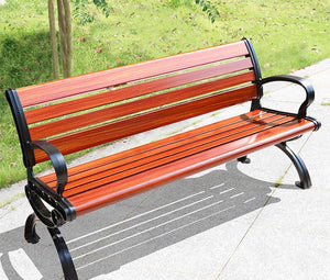 Cast Aluminum Leisure Bench Garden Plus