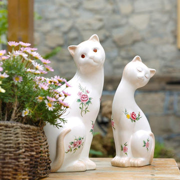 Cat Decoration Garden Plus