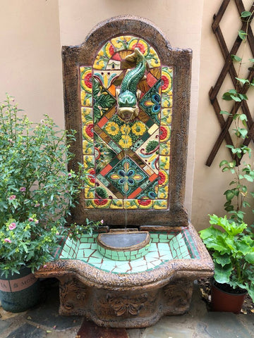 Ceramic Water Fountain No.1 Garden Plus