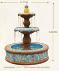 Ceramic Water Fountain No.2 Garden Plus