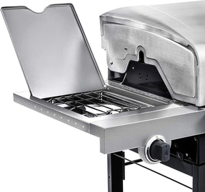 Char-Broil Performance Stainless Steel 4-Burner Cart Style Gas Grill Garden Plus