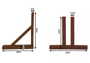 Outdoor Wooden Louver Mesh Screen Fence Garden Plus