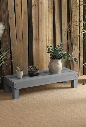 Multi-Layer Wood Stair Flower Stand Garden Plus