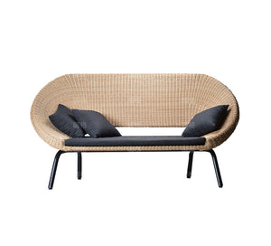 Rattan Sofa Couch Set Garden Plus