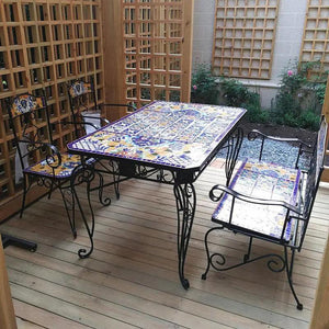 Dining Table set No.16 Garden Plus