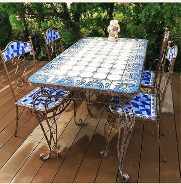 Dining Table set No.16 Garden Plus